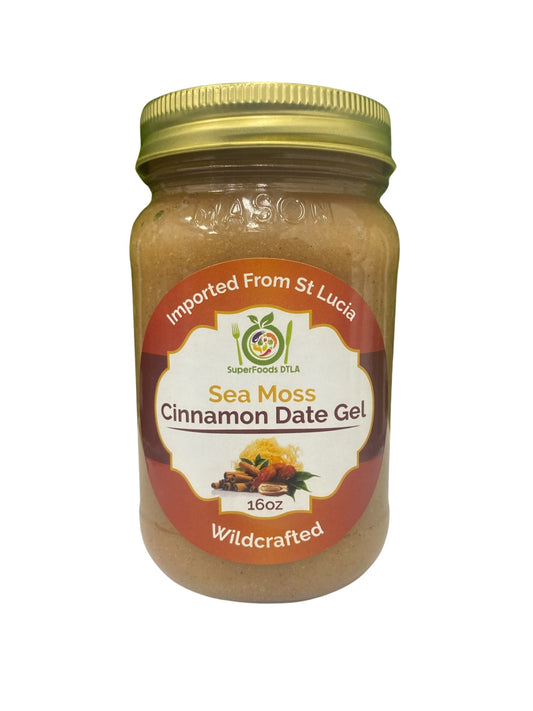 16oz Sea Moss Cinnamon Date Gel